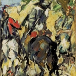 Don Quichotte, vu de dos, 1875, 22,5x16,5cm,NR239, coll.privée