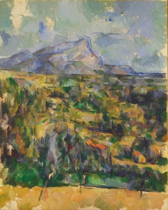 Sainte-Victoire vue de la colline des Lauves, 1902-1906, NR910