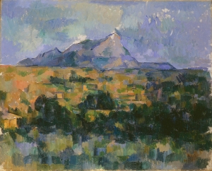 Sainte-Victoire, vue de la colline des Lauves, vers 1902-1906, NR914, Suisse coll. privée