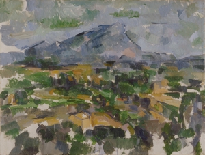 Sainte-Victoire vue de la colline des Lauves, 1902-1906, NR916