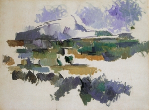 Sainte-Victoire vue de la colline des Lauves, 1902-1906, NR917, Suisse coll. privée