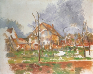Paysage d'hiver (Giverny) 1894, 65x55cm, NR777, Phildelaphie FinesArts Museum
